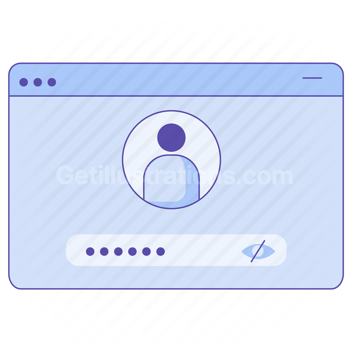 profile, account, log in, user, password